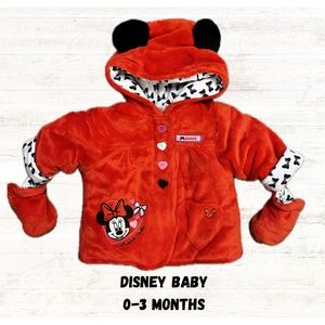 Minnie 0-3 months Spring Jacket with mitts